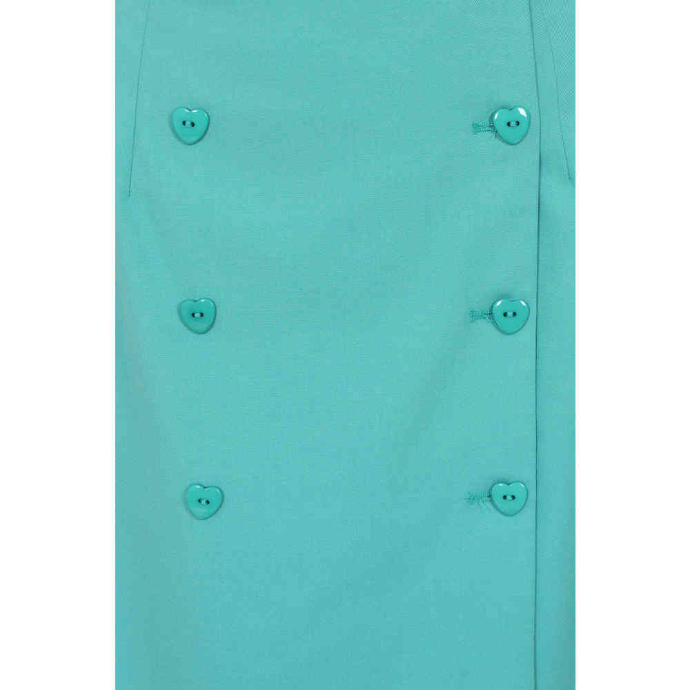 Banned - Hanna Heart Jupe longue - Turquoise